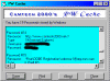 Screenshot of the software in action.